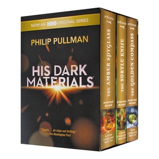 英文原版 His Dark Materials 3-Book Trade Paperback Boxed Set 黑暗物质三部曲套装 英文版 进口英语原版书籍儿童图书