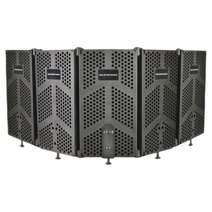 麦克风录音棚三门五门梨有声书花录音唱歌专业防风吸音降噪隔音罩