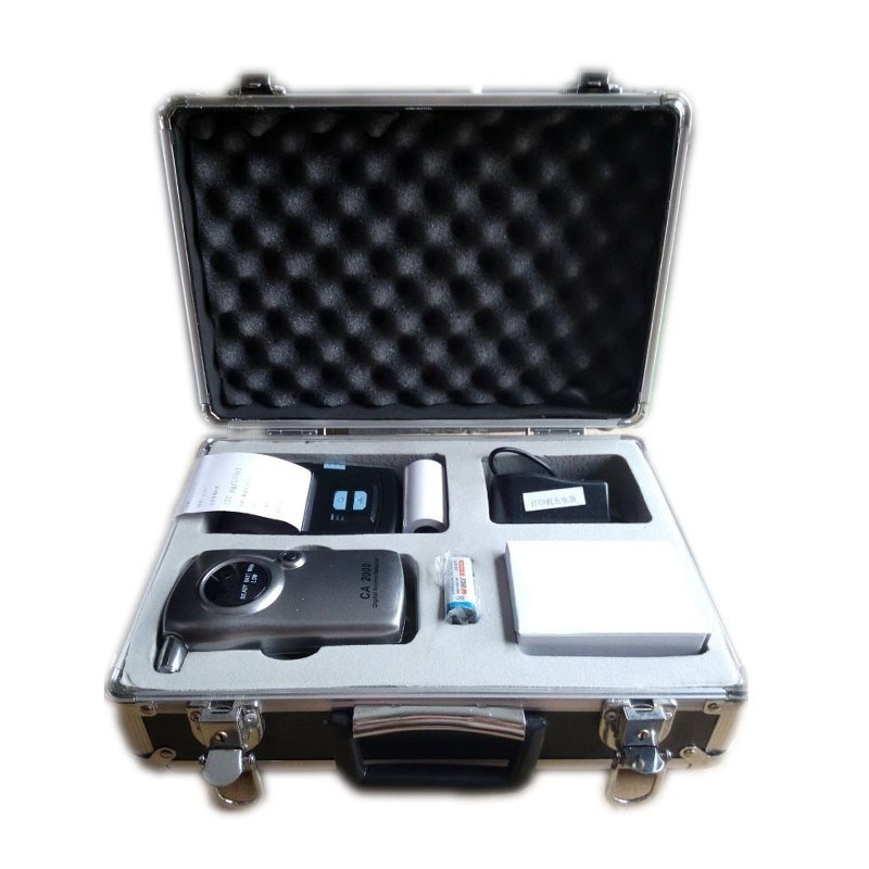 CA2000打印型酒精测试仪吹气仪酒精酒测查酒驾检测仪蓝牙浓度式