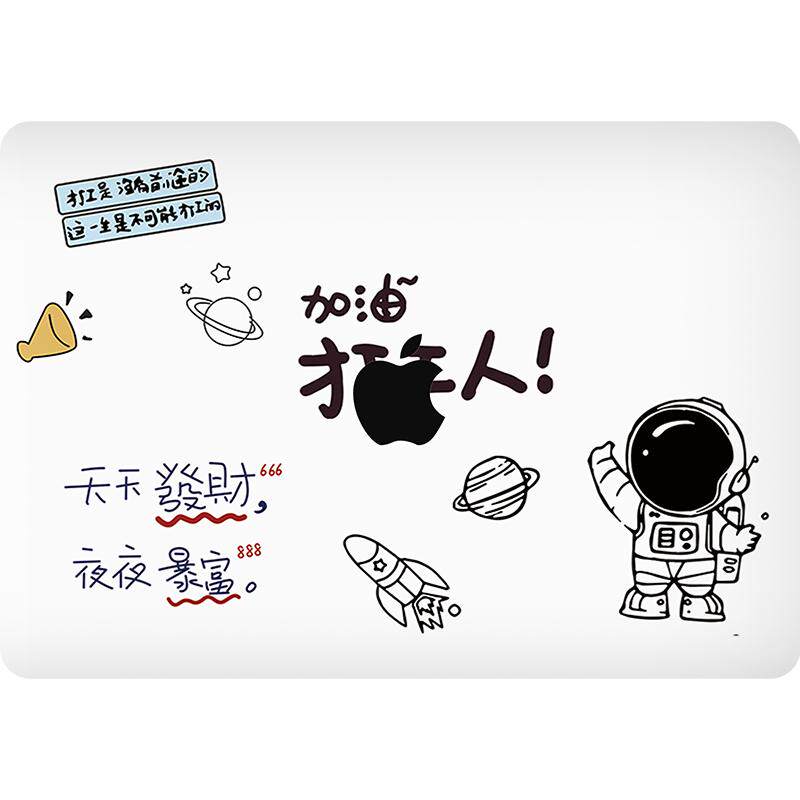 2026新款皮质彩绘壳适用苹果电脑