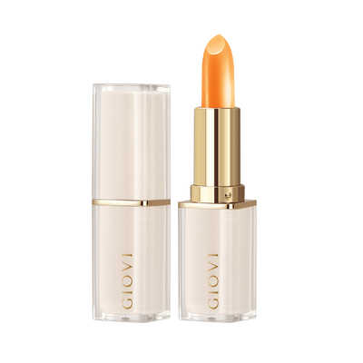 胡萝卜素变色唇膏大牌正品持久滋润保湿不掉色不沾杯温变色润唇膏