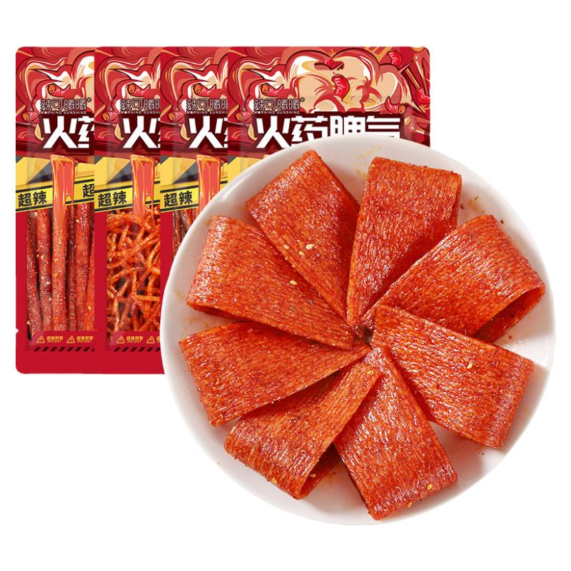 辣可曦曦火药脾气爆辣网红辣条