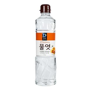 清净园韩国进口玉米糖浆糖稀进口水怡烘焙专用原料甜品麦芽糖水饴