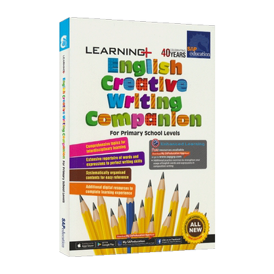 SAP Learning+ English Creative Writing Companion for Primary 新加坡原版教辅 SAP小学英文创意写作小搭档 作文工具书
