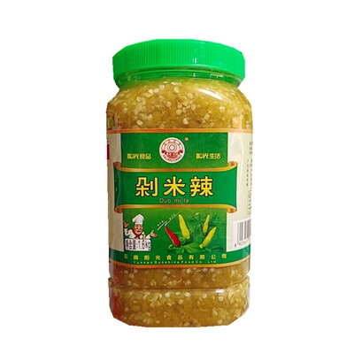 剁辣椒1.6公斤/瓶云南阳光佐餐