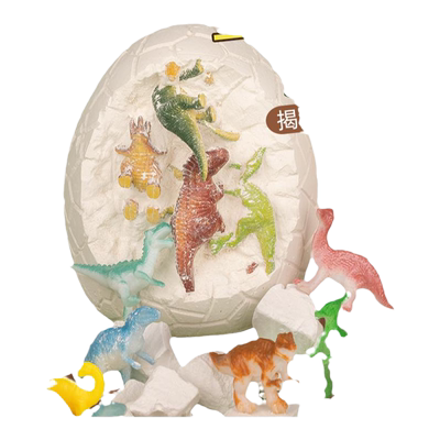 考古挖掘恐龙蛋满足孩子好奇心