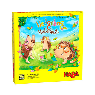 德国HABA早教玩具逻辑思维桌游游戏305587小刺猬新衣3岁记忆匹配4