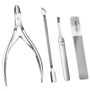 德国进口材质小刃口去死皮剪刀套装美甲剪死皮倒刺修指甲专用工具