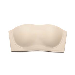 黄小姐悬浮杯无肩带内衣女夏季薄款防滑聚拢抹胸隐形无痕文胸罩