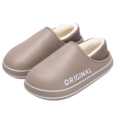 棉拖鞋防水防滑百搭舒适