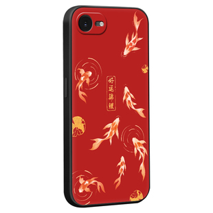 彧玺适用苹果17E网红爆款A3635轻奢高级感iphone17e文字手机壳。爱疯I7e软外壳6.1寸防摔保护套a3635万事皆成