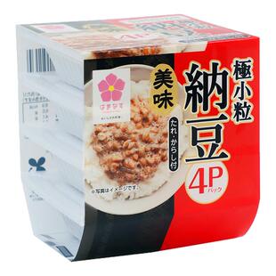 日本原装进口即食拉丝纳豆北海道滨莉原味发酵小粒纳豆旗舰店料理
