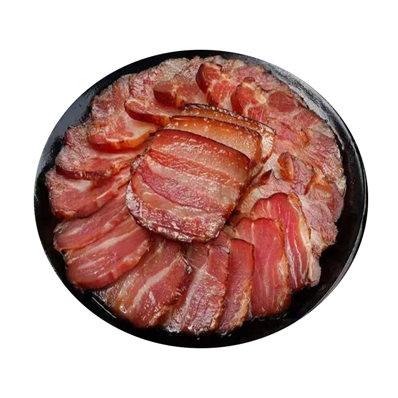 四川特产正宗烟熏五花后腿腊肉农腌肉/腊肉/腊禽类