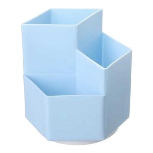 大容量旋转笔筒360度多功能装笔的收纳盒儿童可爱创意小学生桌面