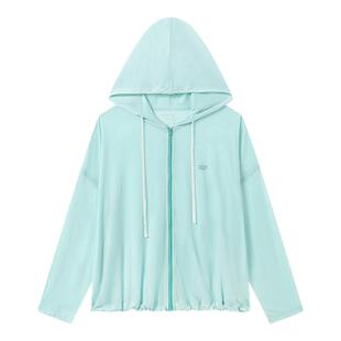 CryingCenter亚麻微透轻薄拉链卫衣罩衫连帽外套 女款 哭喊中心