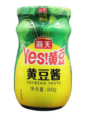 海天黄豆酱2kg东北大酱大桶