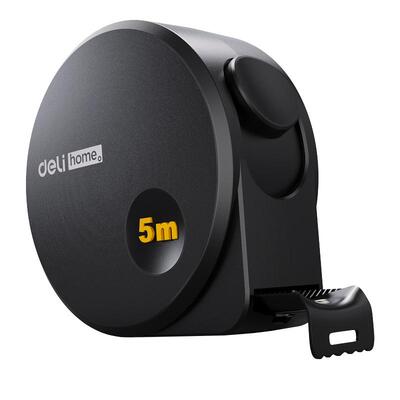 得力卷尺设计家用防割手高精度