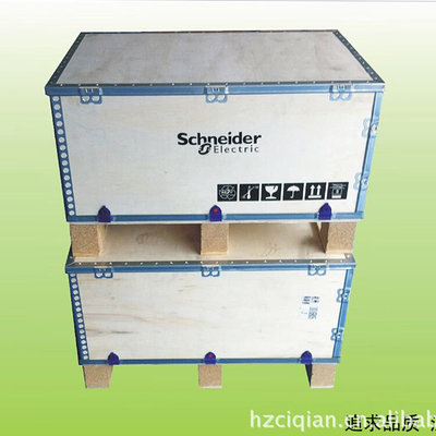 厂促耐磨带包边木质包装箱 便捷物品周转木箱子 牢固可拆卸木箱品