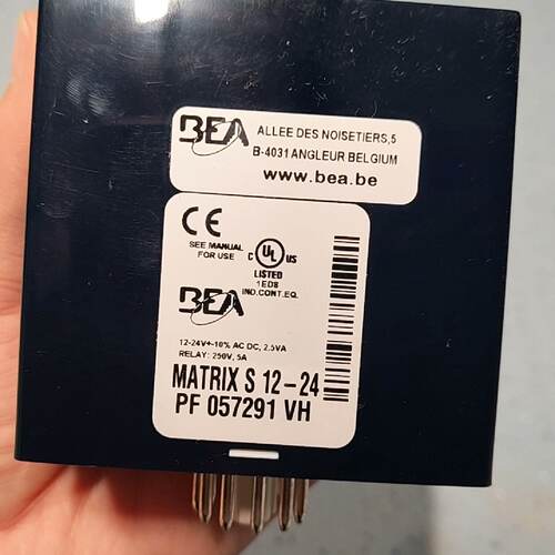 比业 BEA Matrix-S-12-24 PF057291