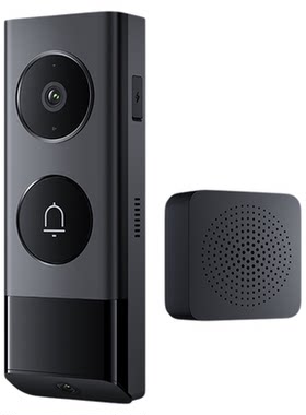小米智能门铃4Pro/4家用无线超清双摄可视门铃监控长续航米家智能