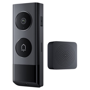 小米智能门铃4Pro/4家用无线超清双摄可视门铃监控长续航米家智能