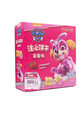 亿智巧克力味80g曲奇注心饼干