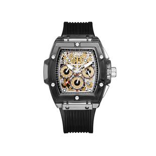 【自营】Katie Ermilio 潮流百搭机械风石英手表腕表防水机芯男表