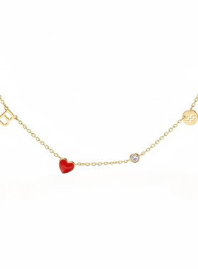 TENCOO设计感定制个性吊坠项链