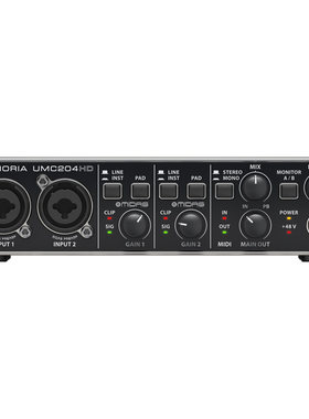 behringer/百灵达usb声卡录音USB