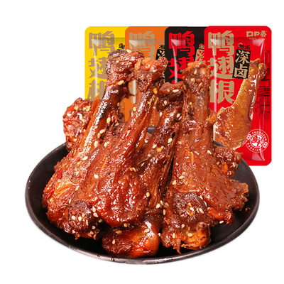 口口香湖南特产深卤鸭翅根