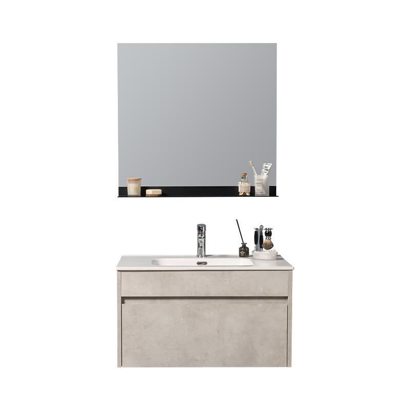 德国TONA现代简约小户型浴室柜组合 卫生间洗脸盆洗手一体台盆