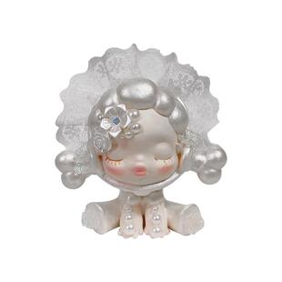 时尚新娘车载香薰车用香水女士内饰汽车奔驰出风口装饰摆件扩香石