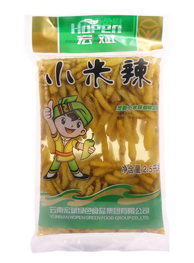 云南特产宏斌泡椒小米辣