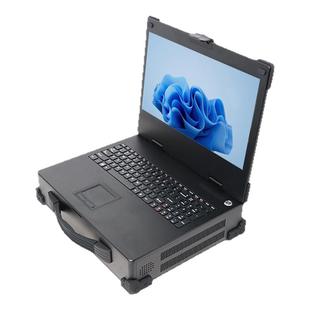 研涛三防加固笔记本双路PCIE扩展便携式计算机工控一体机电脑多拓展移动工作站终端win7系统应急指挥控制设备