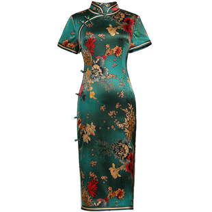 民国大小姐金陵十三钗绿色旗袍玉墨年轻少女复古老上海滩高端大气