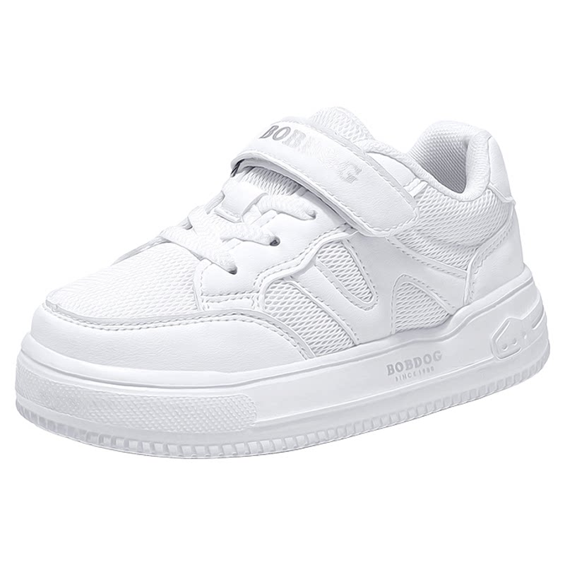 巴布豆童鞋男童小白鞋女童运动鞋