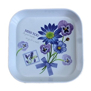 家用骨碟餐桌吐骨头碟装垃圾鱼刺渣盘水干果零食点心小碟瓜子壳盘