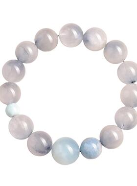 【水聚财旺】稳事业-蓝兔毛手串