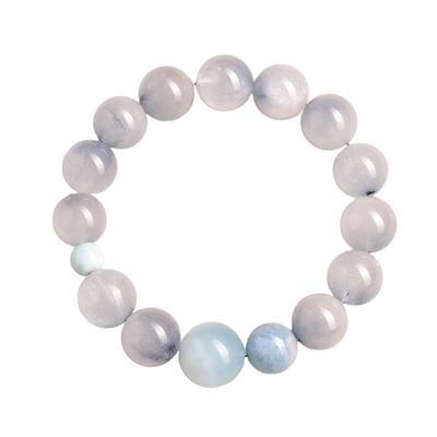 【水聚财旺】稳事业-蓝兔毛手串