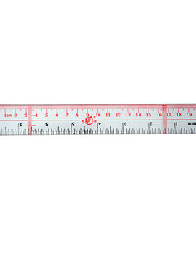 透明直尺儿童小学生格尺20/30cm