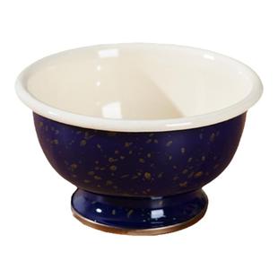 搪瓷高脚甜品碗带盖精致糖水碗商用港姐淑芬串串火锅小吃冰汤圆碗