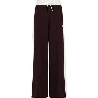 Adidas/阿迪达斯正品三叶草女士运动日常休闲复古针织长裤KY3344