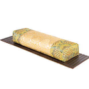 觅帛仿古枕头荞麦壳颈枕古代宫廷长方形草本深睡眠香枕单人护颈椎