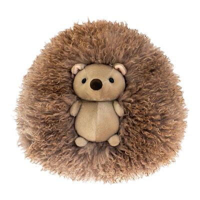 aurora熊猫公仔长绒抱枕靠垫沙发