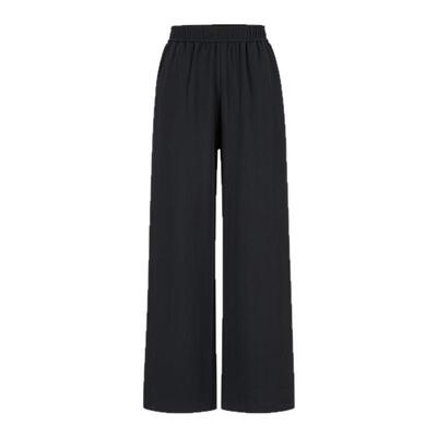 indicia标记25夏季新款百搭垂感醋酸休闲裤宽松直筒长裤L2B5KZ056