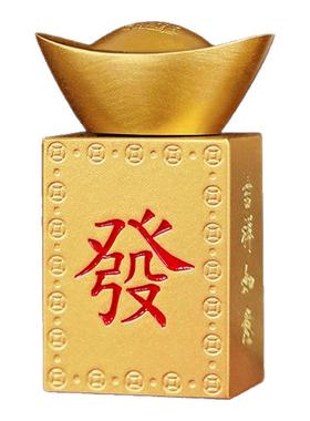 转大发纯黄铜麻将元宝转转招财