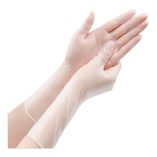 一次性手套食品级丁腈pvc揉面和面专用烘焙洗碗家务厨房清洁防水