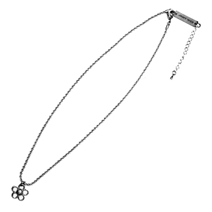 JAMY WEE原创限量 情侣中性款简约个性风梅花小花吊坠钛钢项链