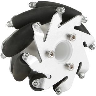 [四只]麦克纳姆轮金属麦轮直径60mm75mm100mm127mm全向轮智能车