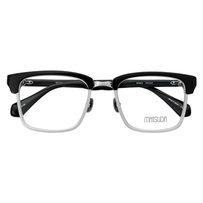 日本MATSUDA纯钛复古眉线框眼镜